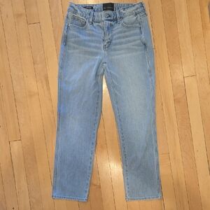 White House Black Market Light Blue Straight Leg Jeans
